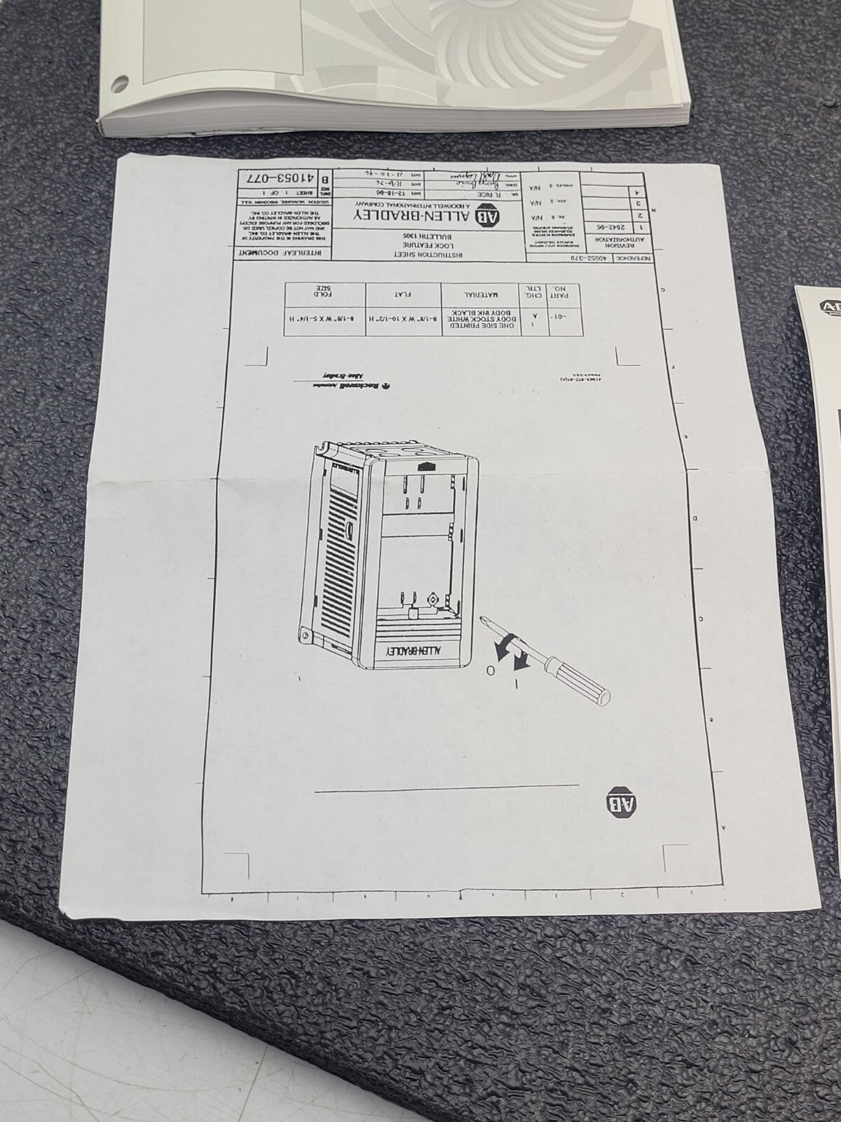Allen Bradley 1305-BA03A Adjustable Frequency Drive New Old Stock Open Box