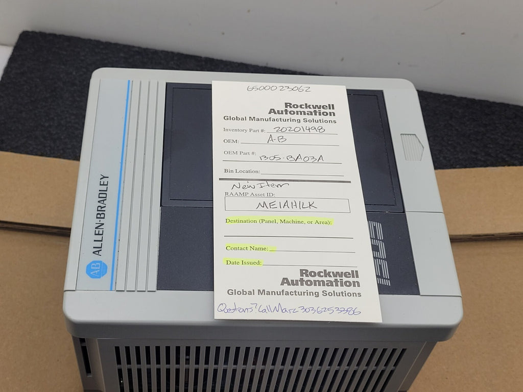 Allen Bradley 1305-BA03A Adjustable Frequency Drive New Old Stock Open Box