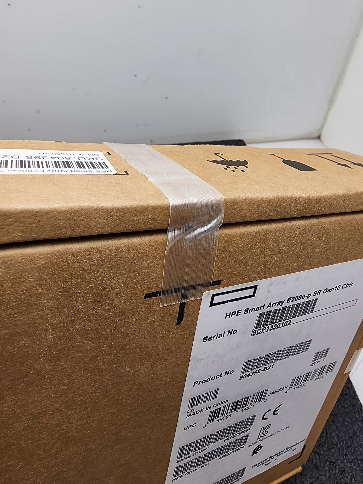 HPE ProLiant Gen10 Peripheral Controller 804398-B21 E208e-p SR Gen10 Sealed Box
