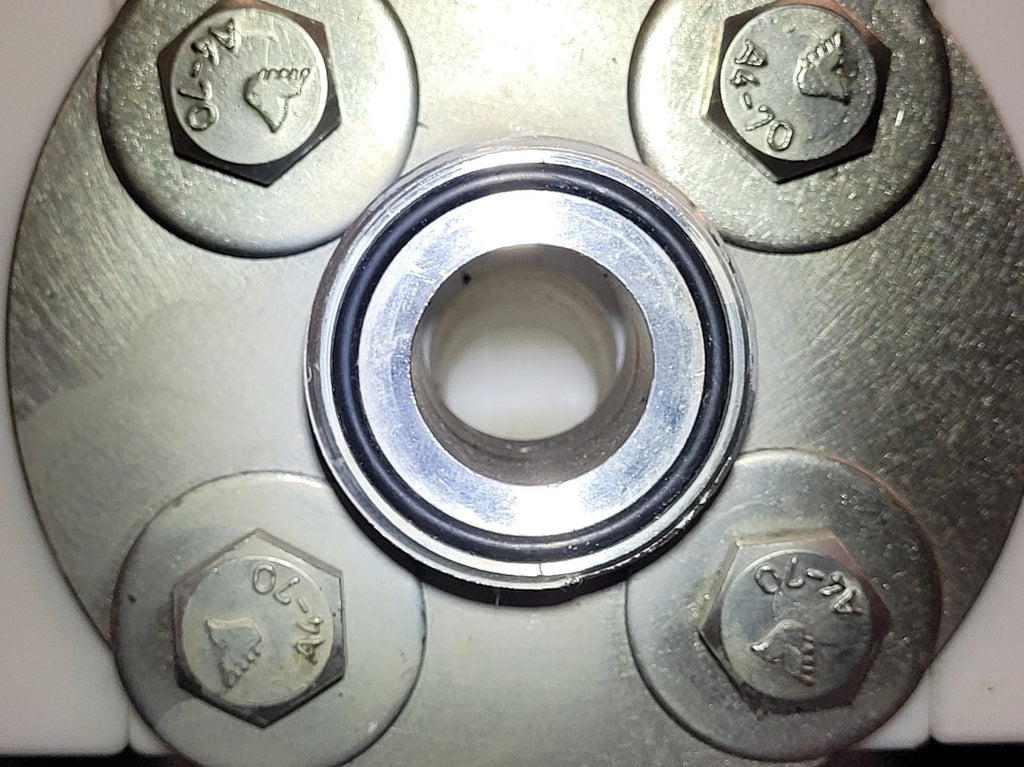 Almatec E25TTT-GS Air Powered High Purity Chemical Diaphragm AODD Pump PTFE