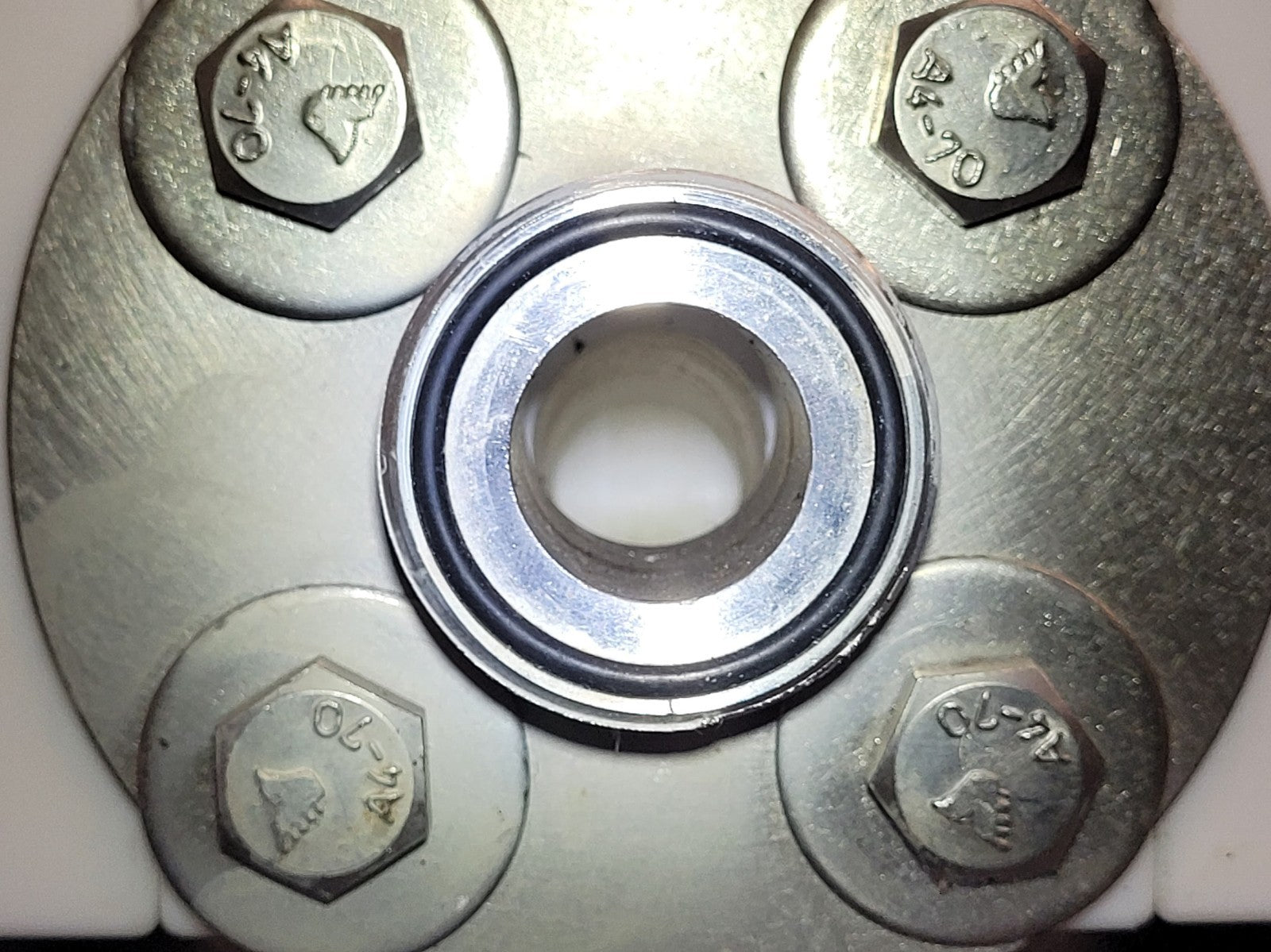 Almatec E25TTT-GS Air Powered High Purity Chemical Diaphragm AODD Pump PTFE