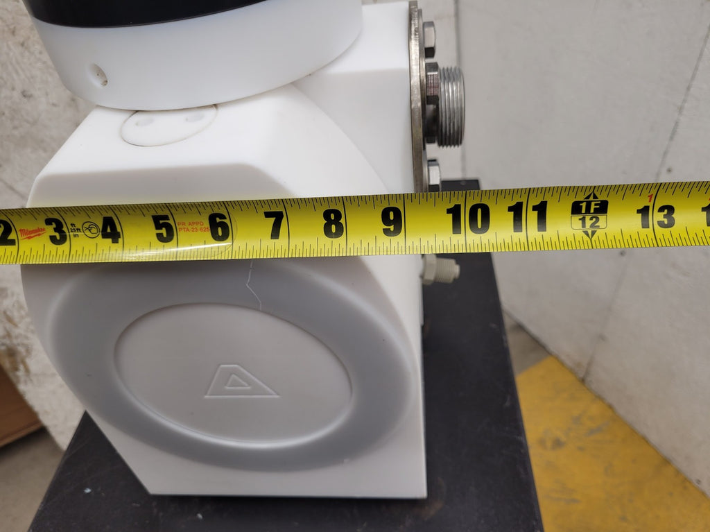 Almatec E25TTT-GS Air Powered High Purity Chemical Diaphragm AODD Pump PTFE