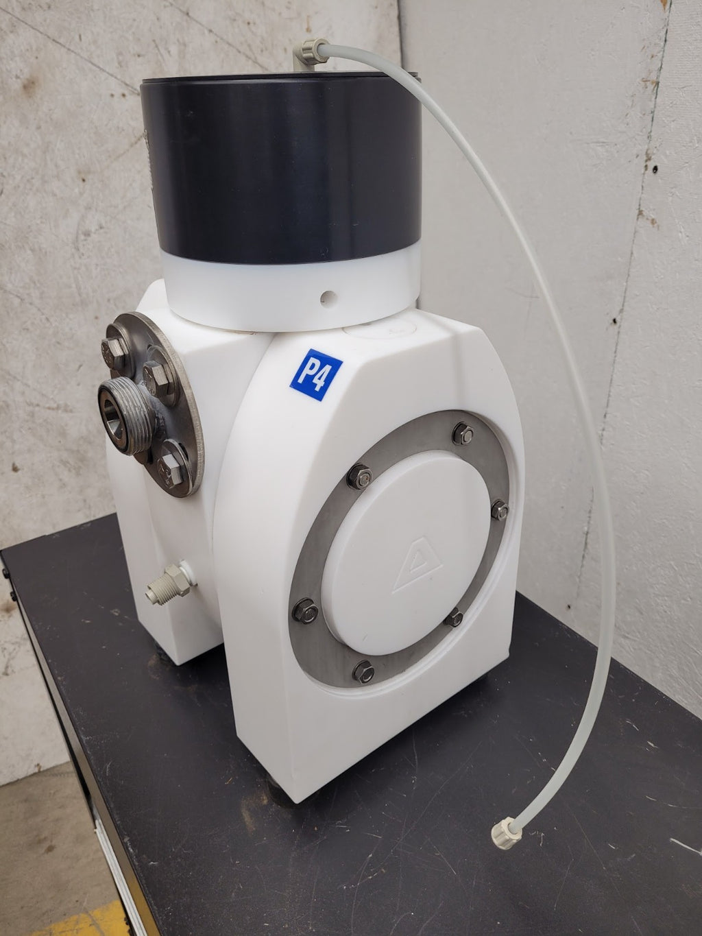 Almatec E25TTT-GS Air Powered High Purity Chemical Diaphragm AODD Pump PTFE