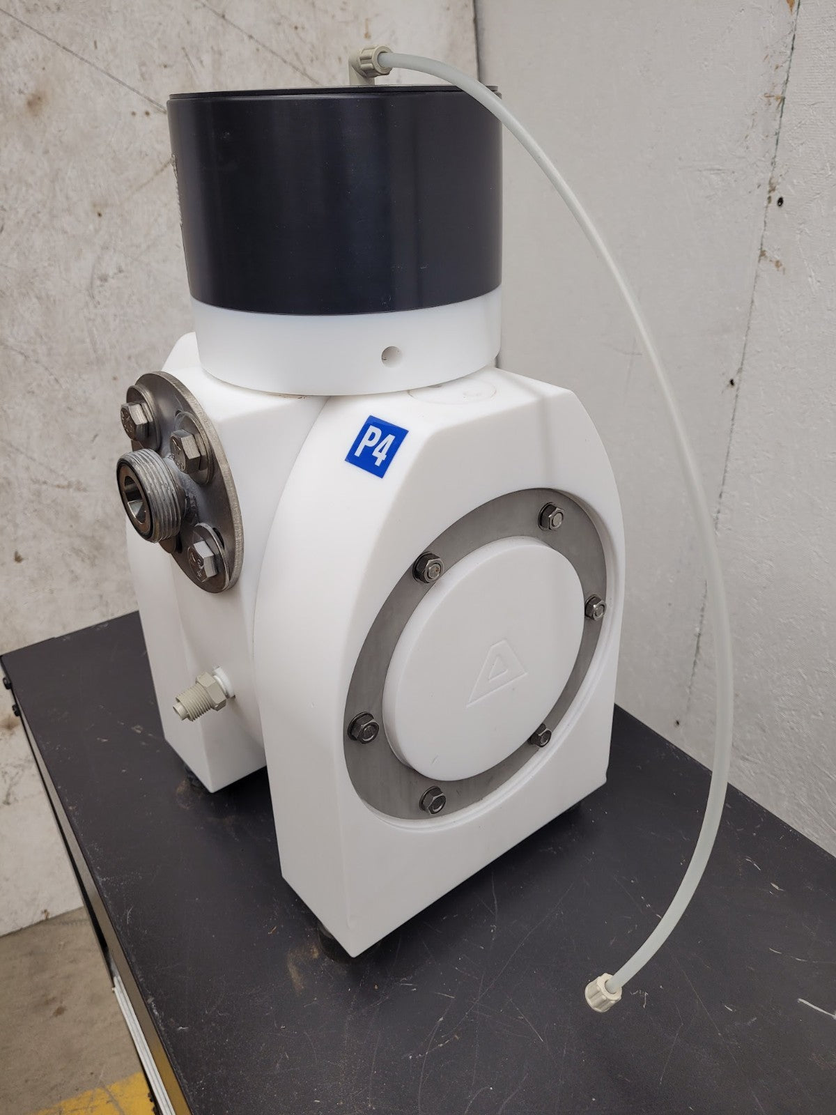 Almatec E25TTT-GS Air Powered High Purity Chemical Diaphragm AODD Pump PTFE