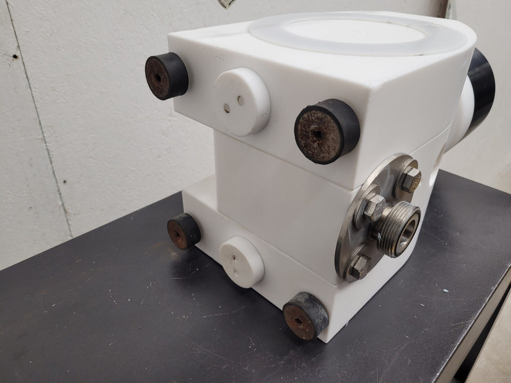 Almatec E25TTT-GS Air Powered High Purity Chemical Diaphragm AODD Pump PTFE