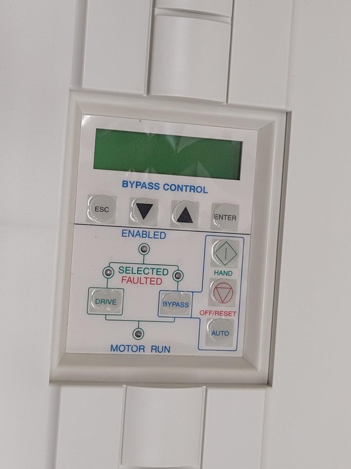 ACH550-VCR-045A-4+F267 ABB 30HP 380-480VAC 44 AMPS Driver/bypass Control Unit