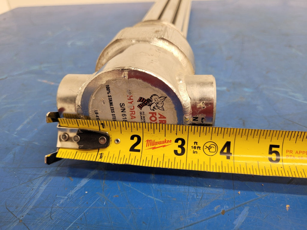 Arctic Fox Hydra Liner H-4000-16 Stainless Steel SS Coolant Heat Exchanger 2" C