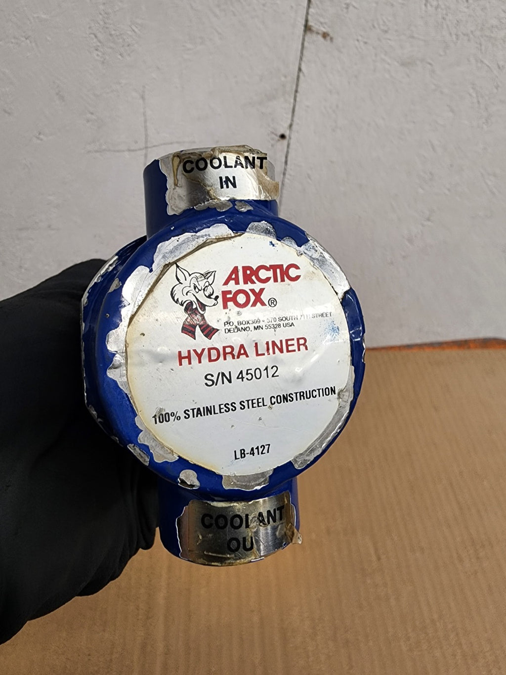 Arctic Fox Hydra Liner H-4000-24 Stainless Steel SS Coolant Heat Exchanger 2" B