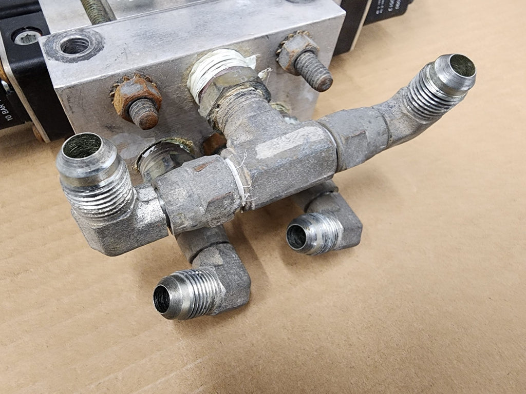 Lot 13x AAA Products Air Gas Solenoid 12V Valve Manifold EBSS2Q 150PSI 26 Out B