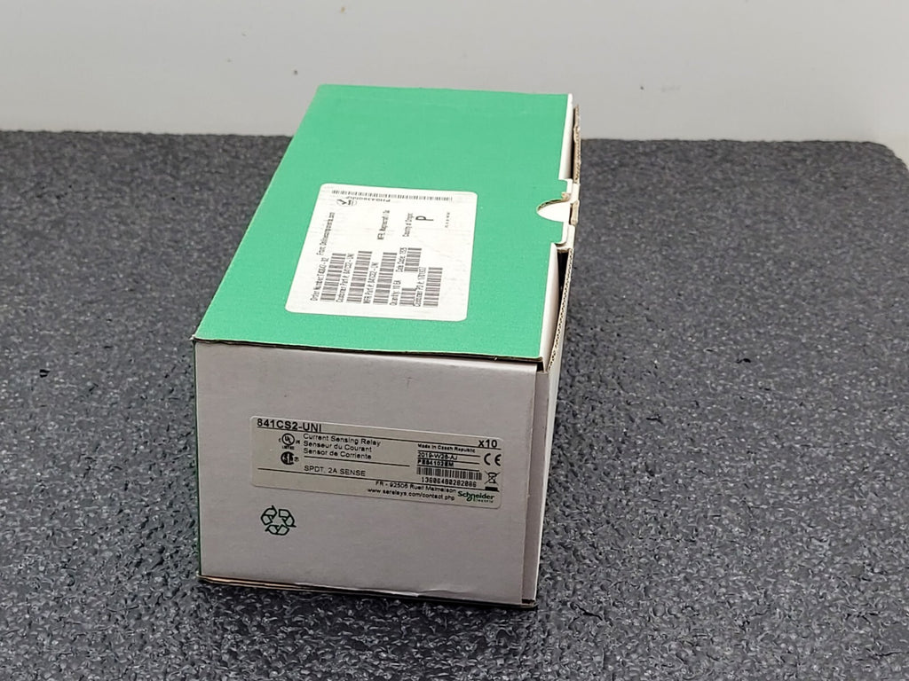Box of 9x Schneider Electric Magnecraft 841CS5-UNI Sensing Relay DIN Rail Mount