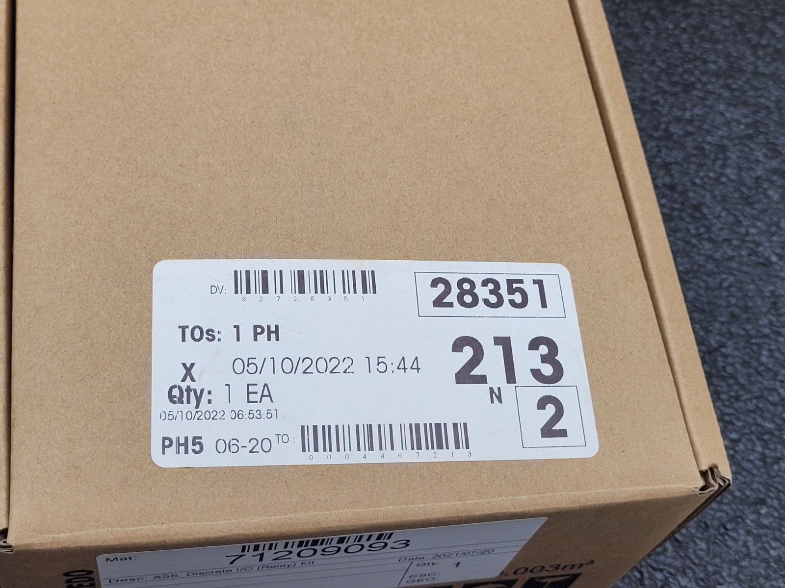 Mettler Toledo 71209093 Discrete I/O Relay Control kit 2021 Manufactured NEW