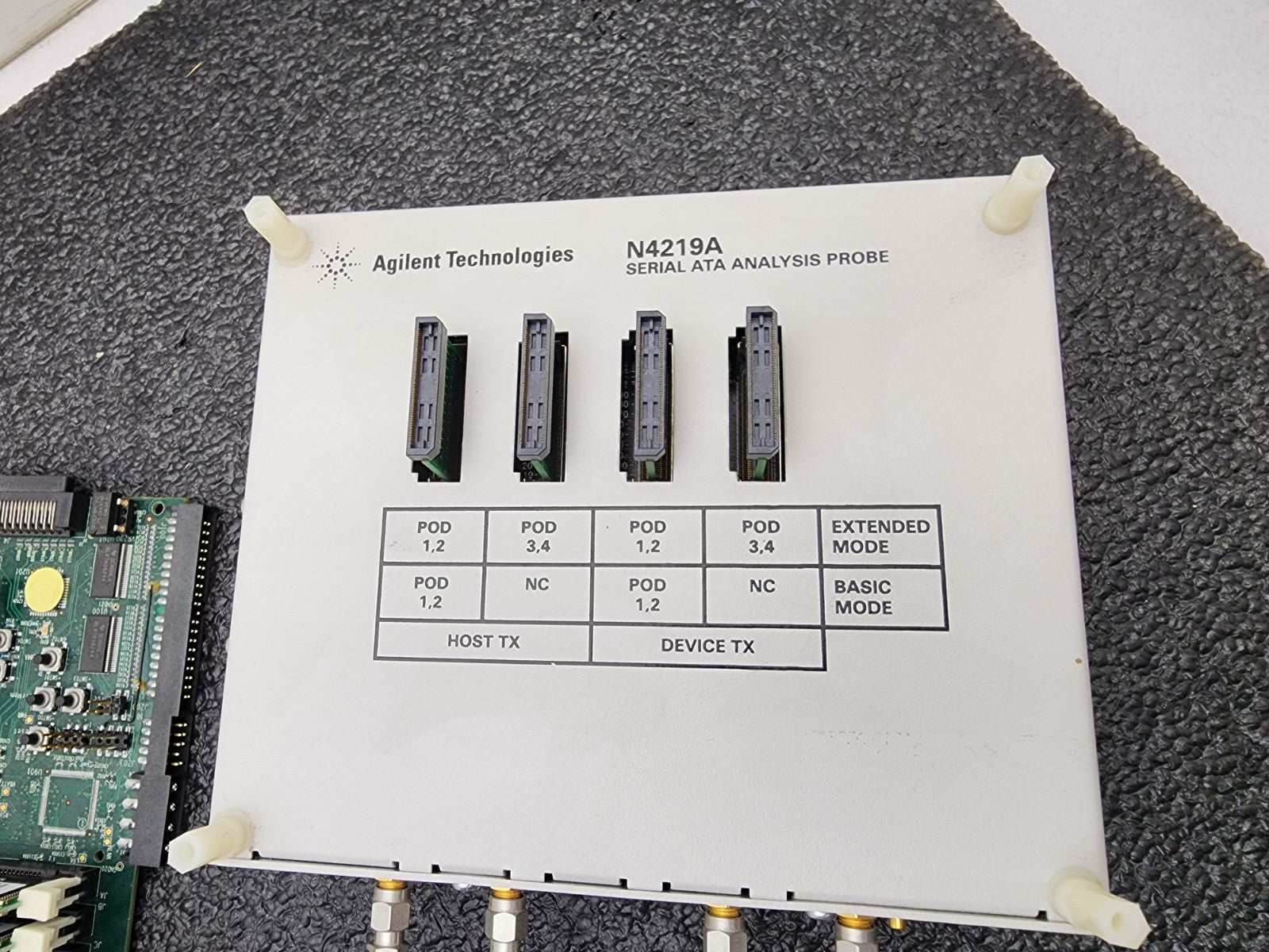 HP Agilent Keysight N4219A Serial ATA Analysis Probe for 1670x ATA Maxtor Board
