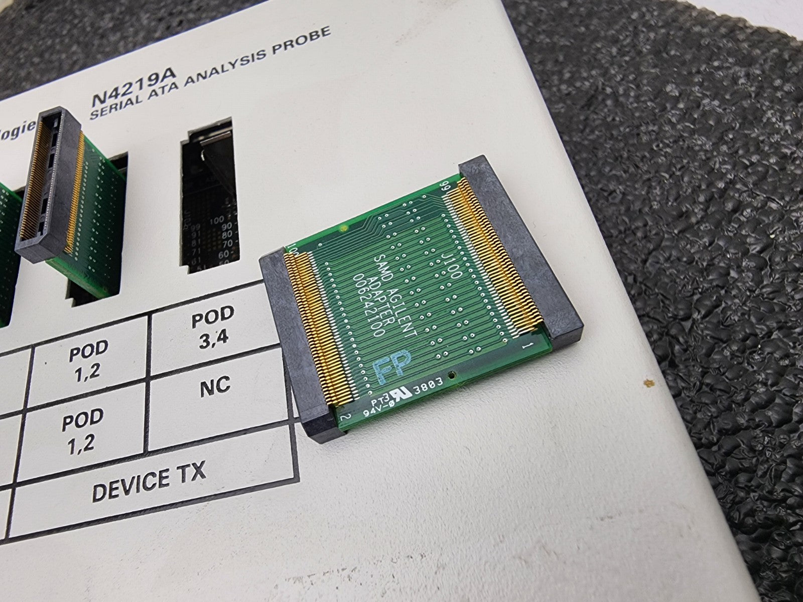 HP Agilent Keysight N4219A Serial ATA Analysis Probe for 1670x ATA Maxtor Board