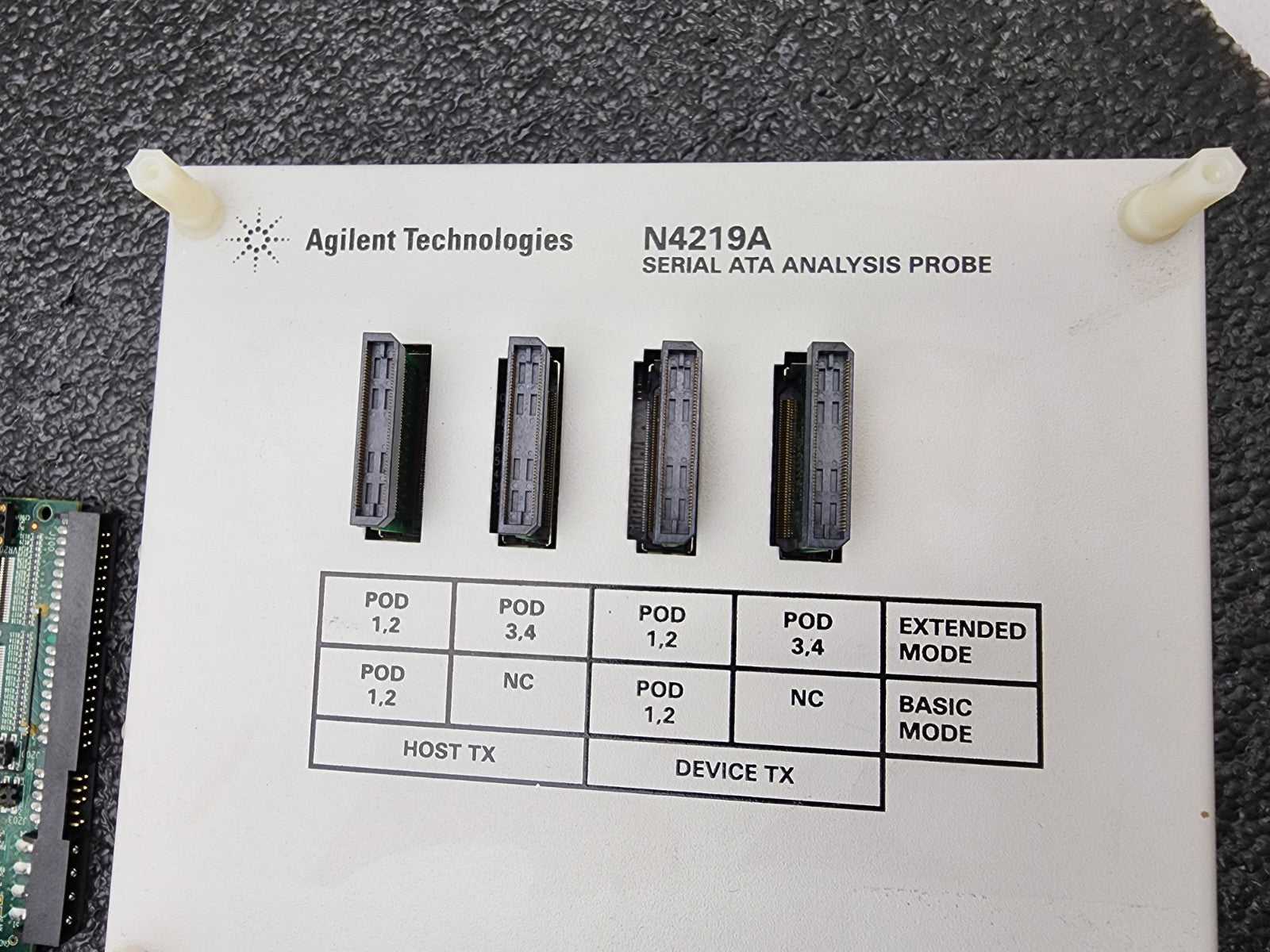HP Agilent Keysight N4219A Serial ATA Analysis Probe for 1670x ATA Maxtor Board