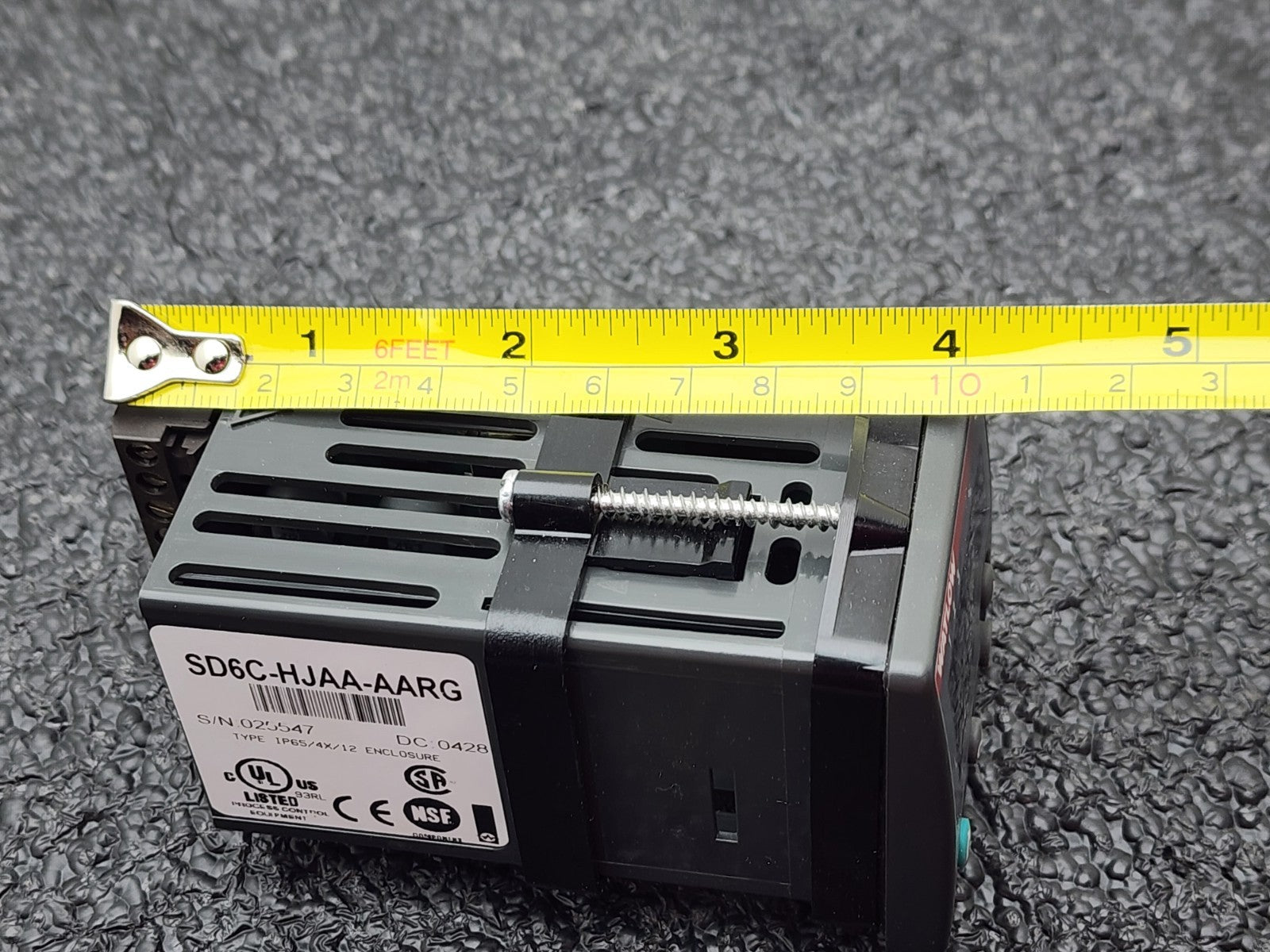 Watlow SD SD6C-HJAA-AARG On/Off PID Universal Temperature Controller 110-240VAC