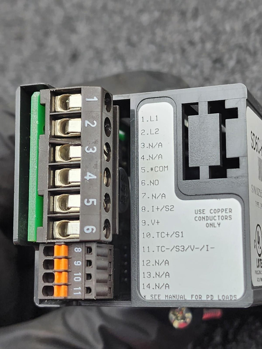 Watlow SD SD6C-HJAA-AARG On/Off PID Universal Temperature Controller 110-240VAC