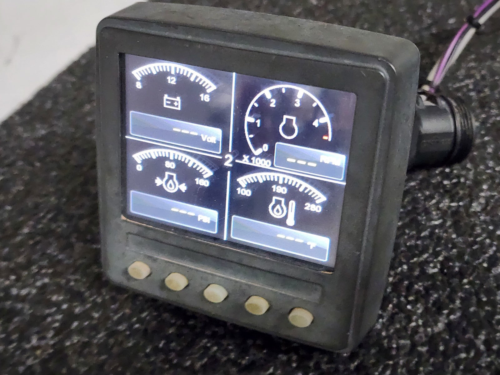 V3 Veethree C320 3.5″ CAN Bus Display Color LCD Diesel Engine Control Monitor