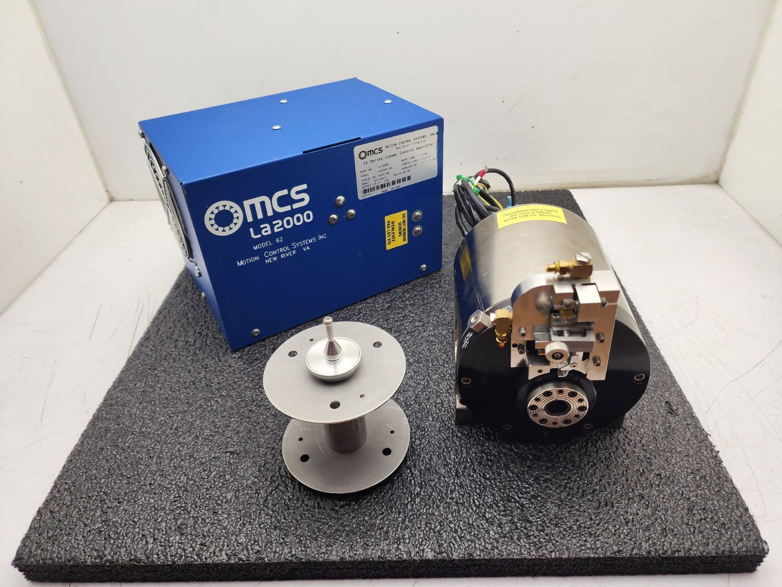 Professional Instruments 6556 Air Bearing Spindle Tested Spins w/ Controller Q