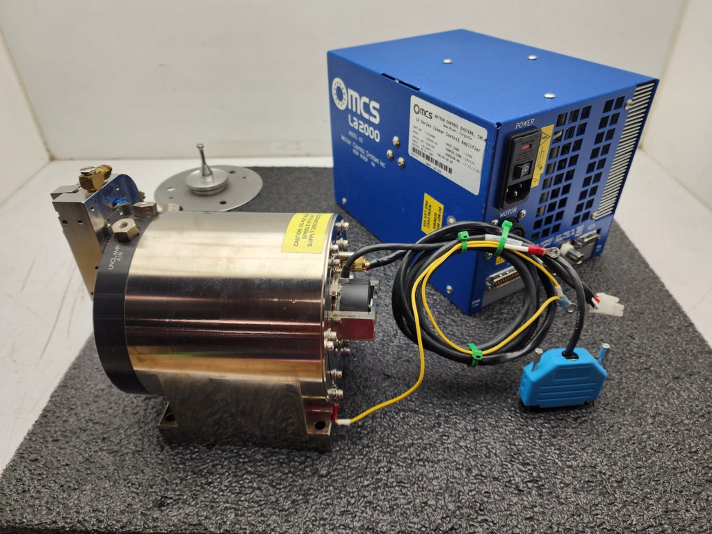 Professional Instruments 6556 Air Bearing Spindle Tested Spins w/ Controller Q