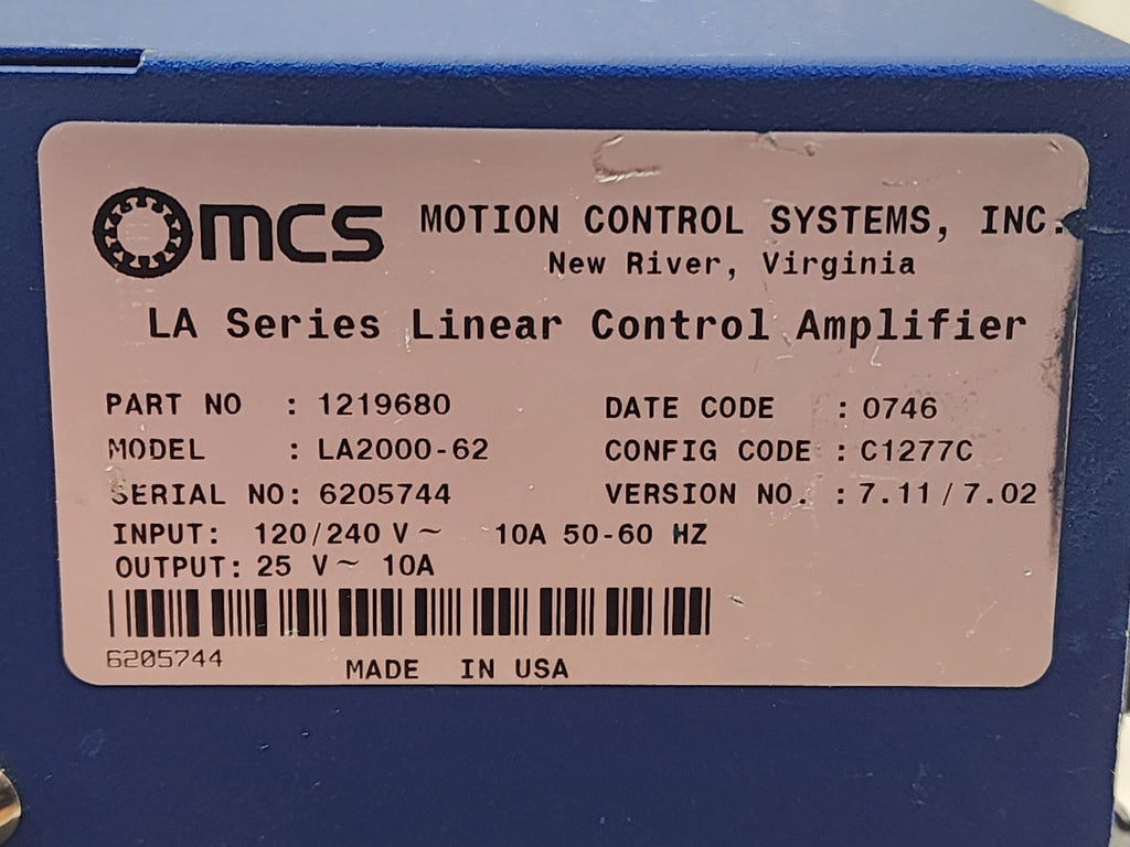 Professional Instruments 6556 Air Bearing Spindle Tested Spins w/ Controller Q