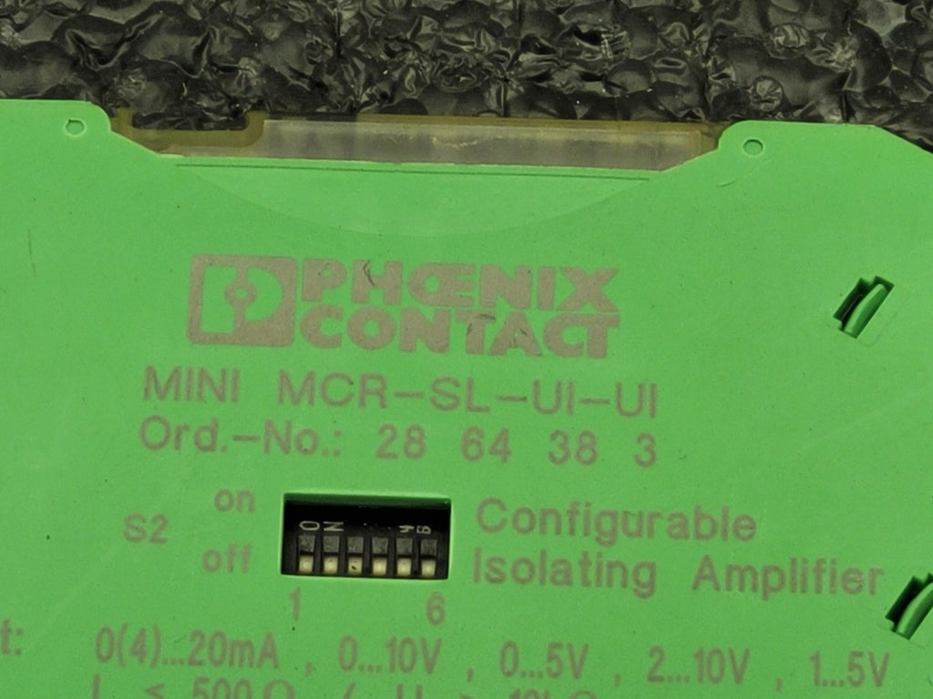 Phoenix Contact 2864383 MINI MCR-SL-UI-UI 3-Way Analog Isolating Amplifier