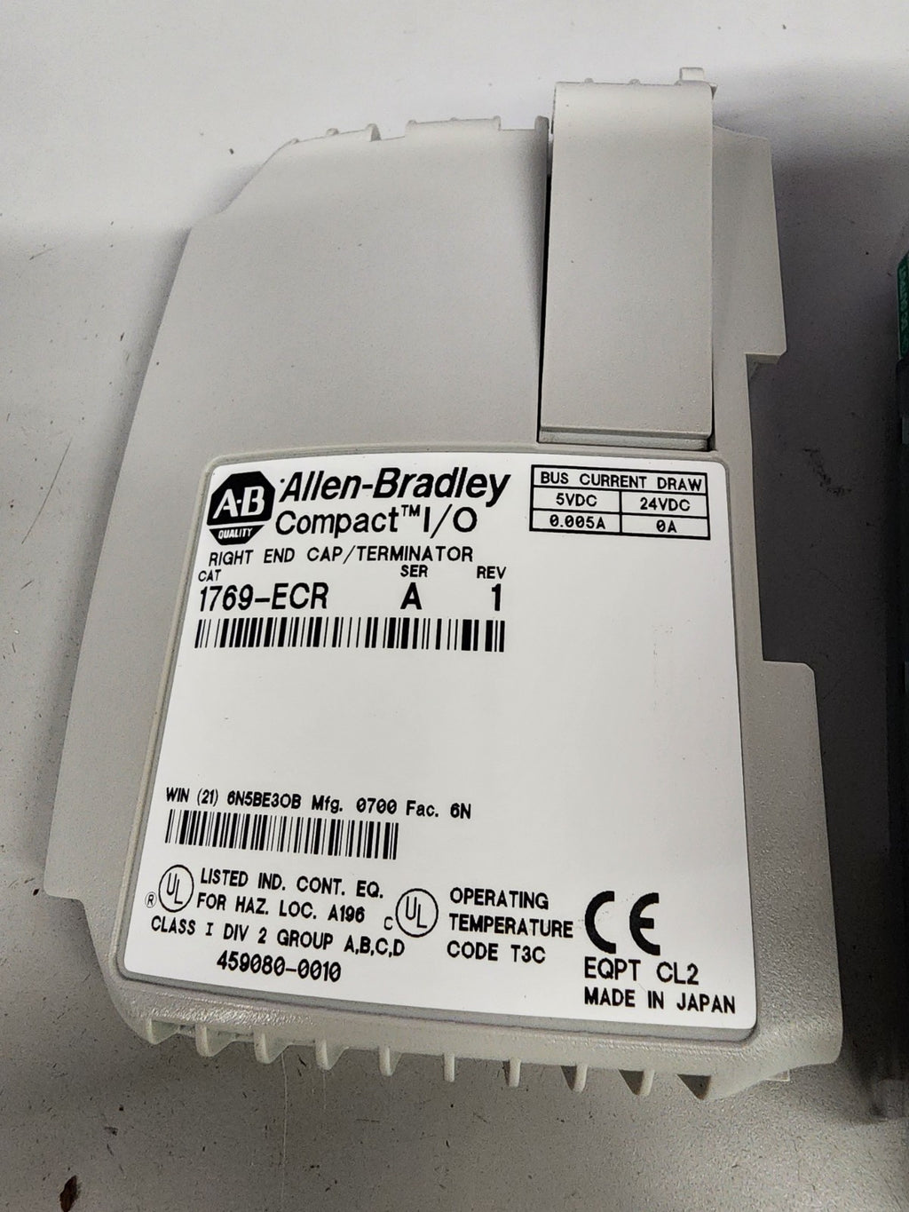 Allen Bradley 1764-28BXB Micrologix 1500 Compact I/O 1769-OF2 1769-OV16 PLC