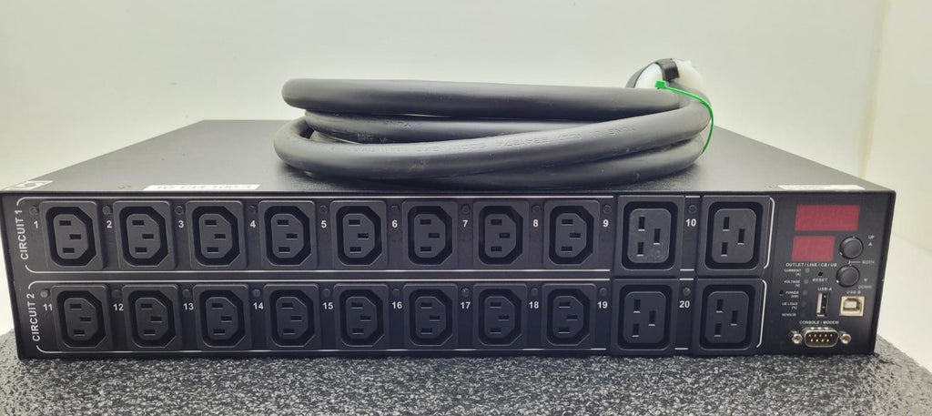 Raritan PX2-5464R 20-Outlets 120-240VAC IN/OUT 16x C13 4x Rack-Mount Power PDU