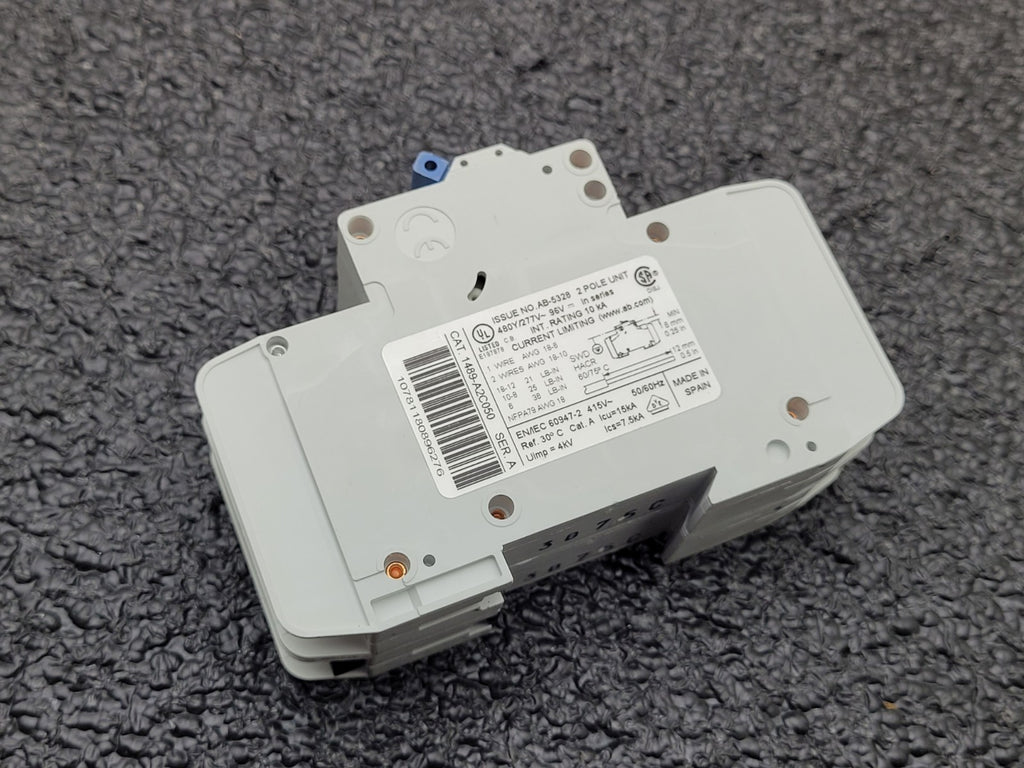 18x NEW Allen Bradley 1489-M1C050 M1C030 Circuit Breaker 1+2 Pole 3A 5A 10A