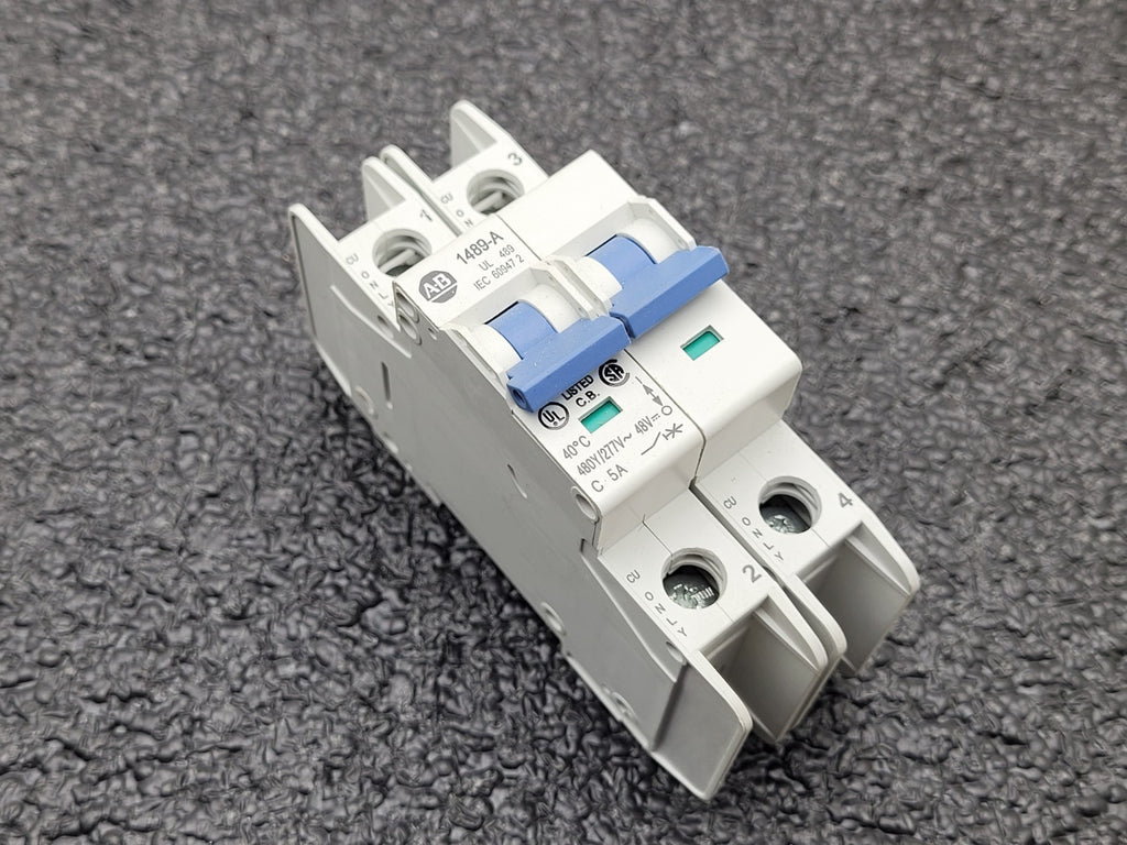 18x NEW Allen Bradley 1489-M1C050 M1C030 Circuit Breaker 1+2 Pole 3A 5A 10A
