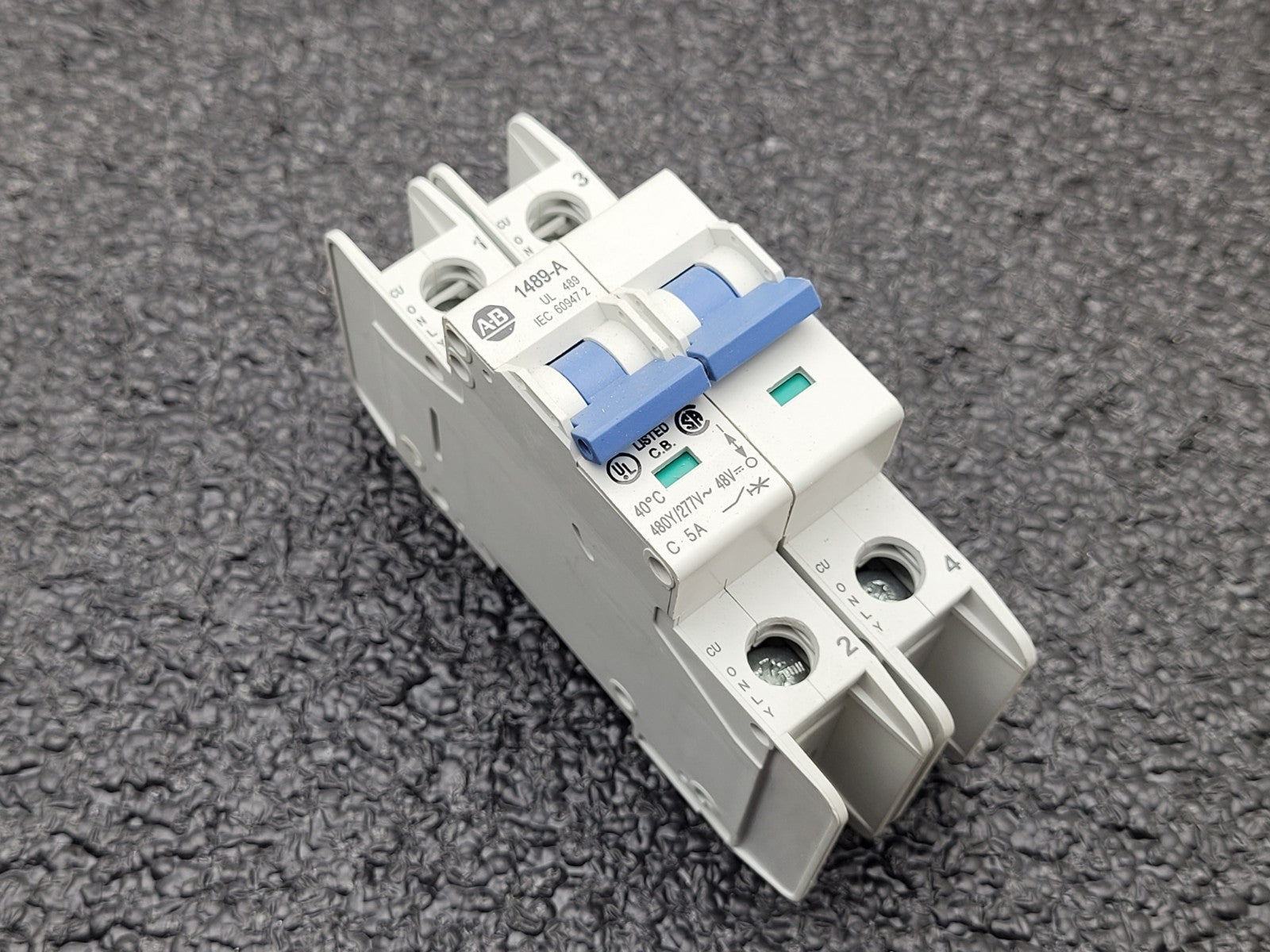 18x NEW Allen Bradley 1489-M1C050 M1C030 Circuit Breaker 1+2 Pole 3A 5A 10A