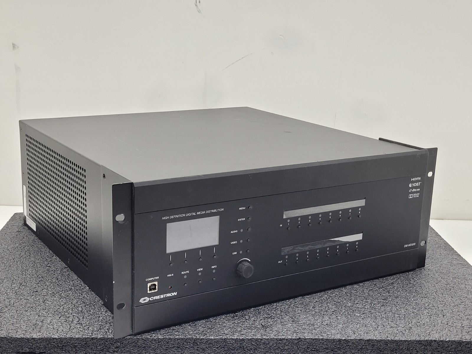 Crestron DM-MD8X8 High Definition Digital Media Distribution Unit DMC-4K-CO-HD