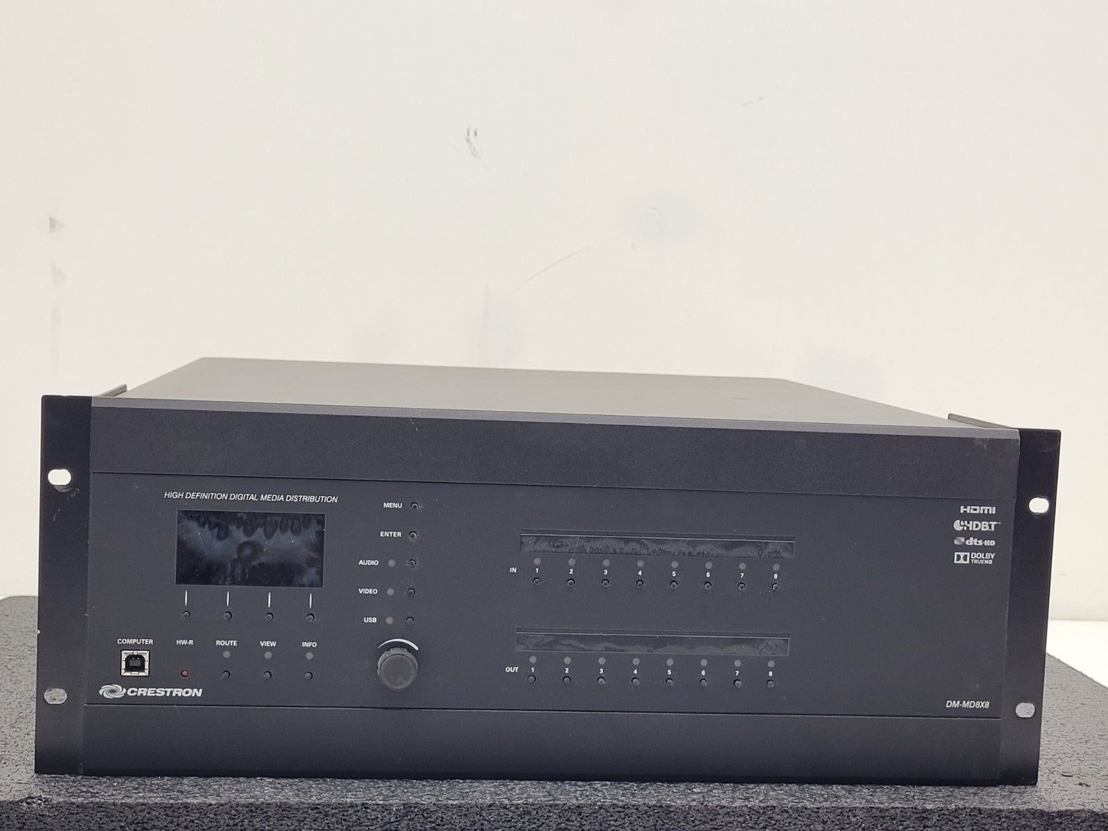 Crestron DM-MD8X8 High Definition Digital Media Distribution Unit DMC-4K-CO-HD