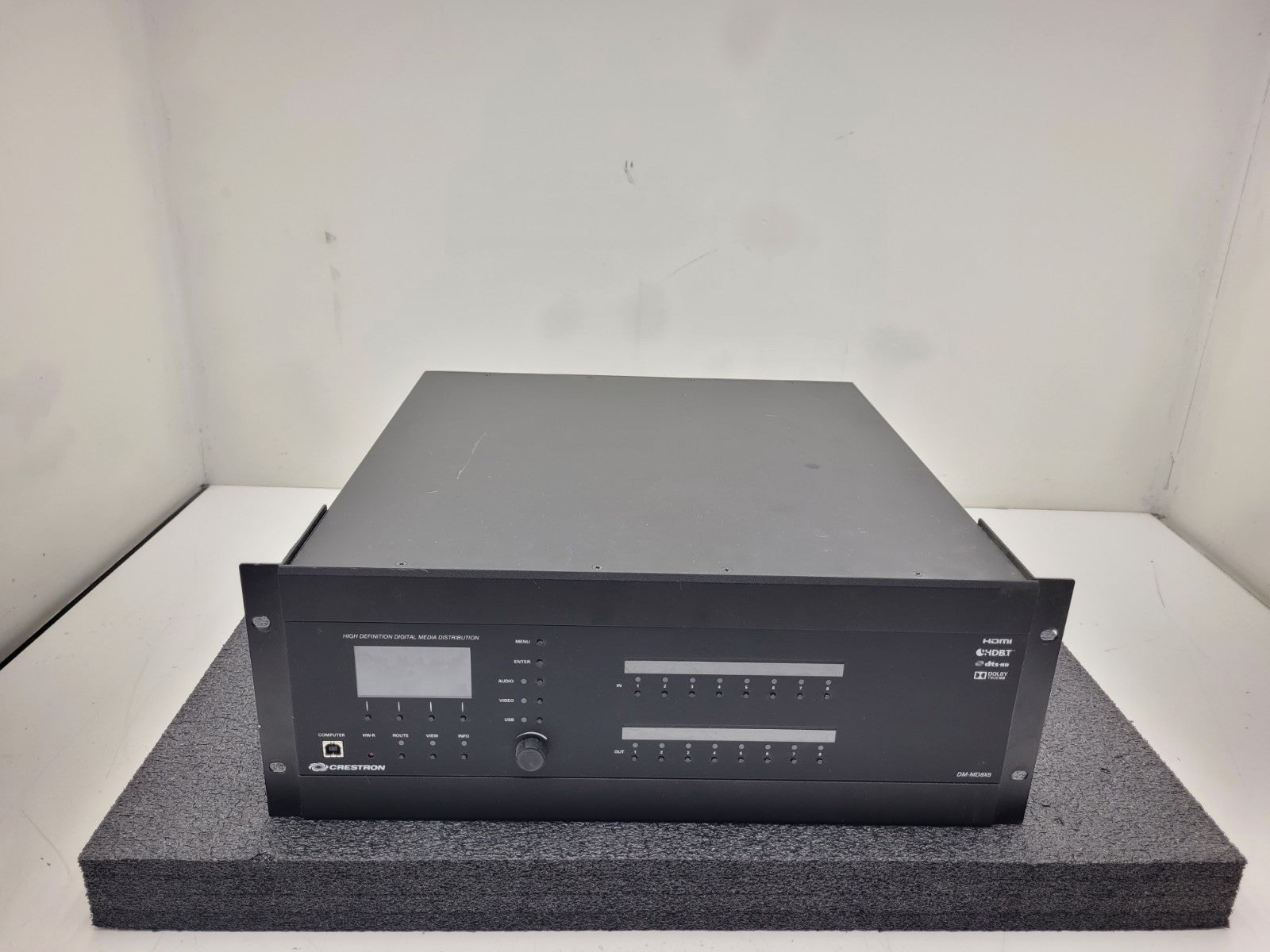 Crestron DM-MD8X8 High Definition Digital Media Distribution Unit DMC-4K-CO-HD