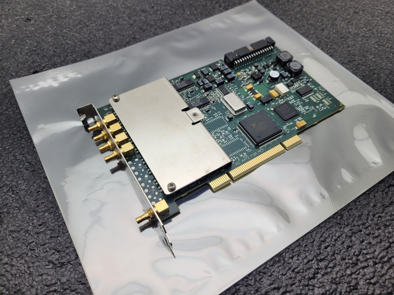 National Instruments 189545C-01 NI 4474 PCI 4-Input Sound and Vibration Device