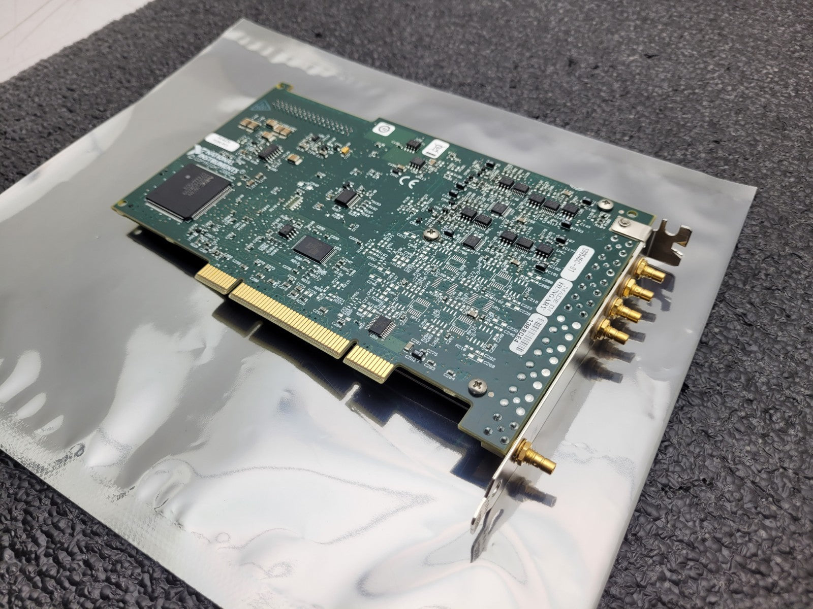 National Instruments 189545C-01 NI 4474 PCI 4-Input Sound and Vibration Device