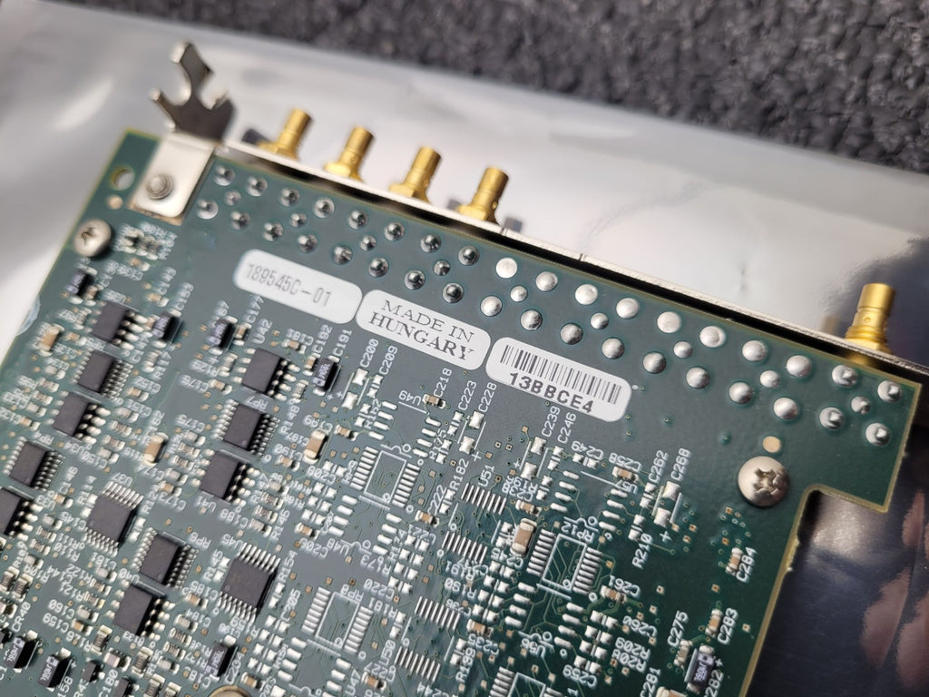 National Instruments 189545C-01 NI 4474 PCI 4-Input Sound and Vibration Device