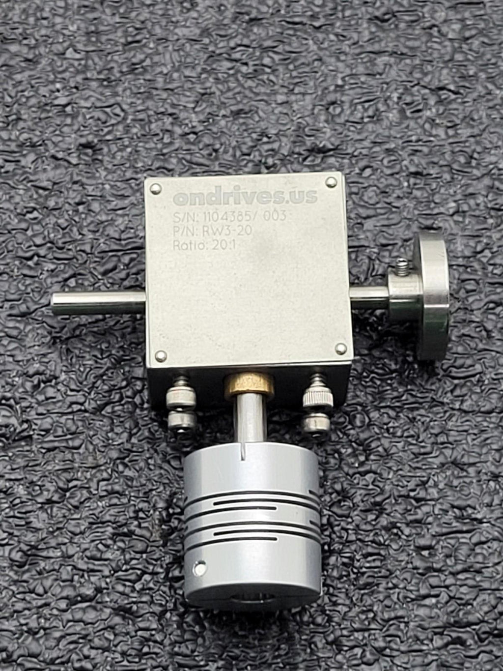 Oriental Motor AC Servo NXM45A ONDRIVES RW3-20 20:1 Right Angle Gear Reducer