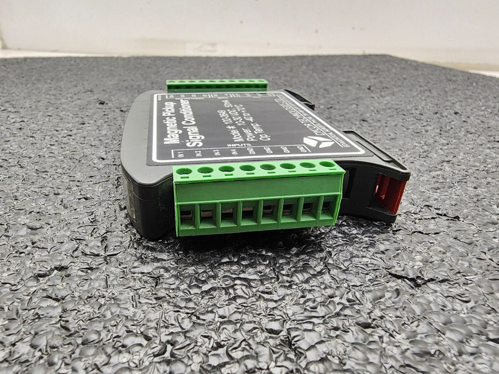 Dycor Magnetic Pickup Signal Conditioner 100-0649 10-30VDC 4 Channel DIN Rail
