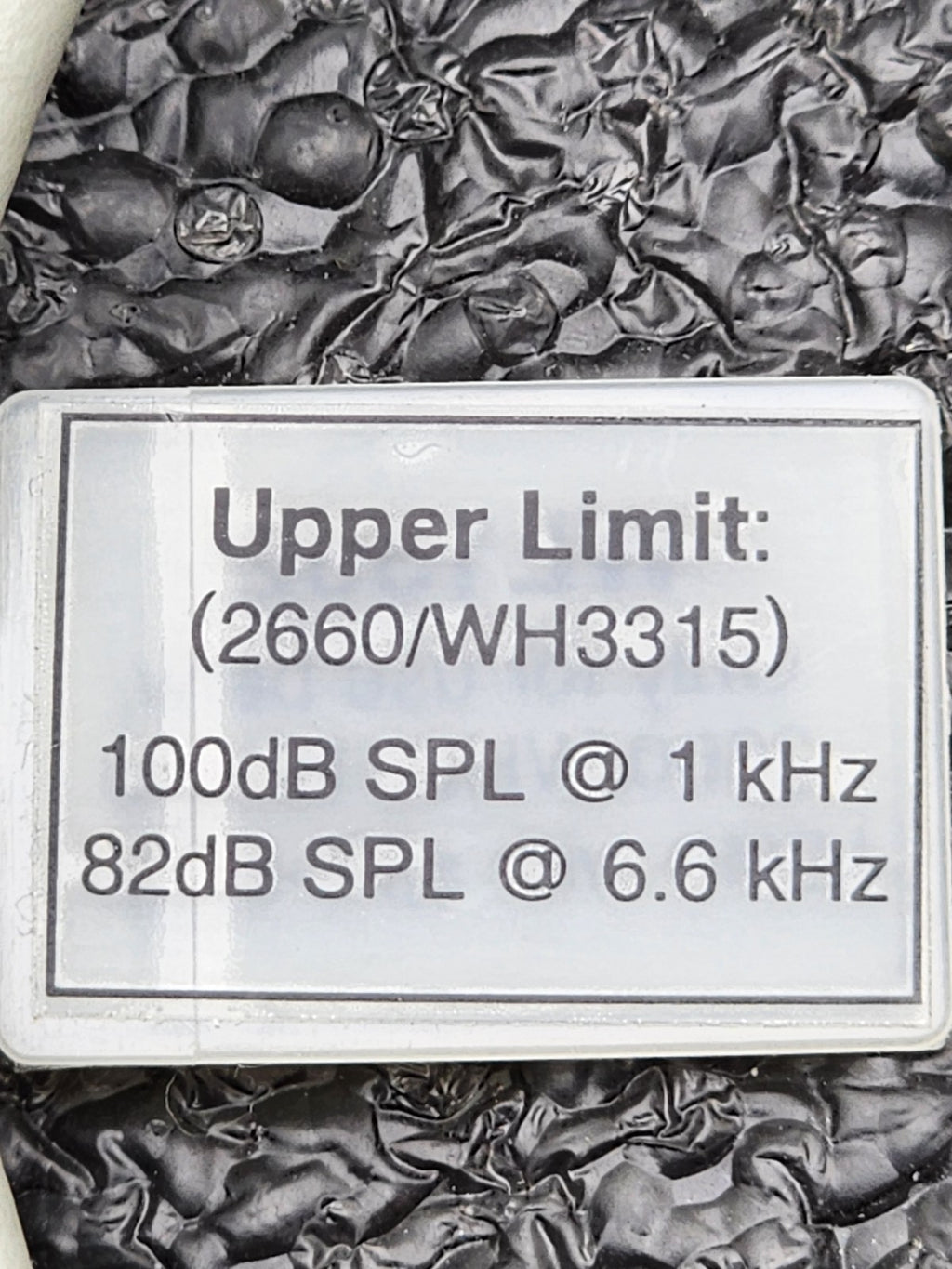 Bruel Kjaer Sound Level Meter Cable WL 1302 + Microphone Part