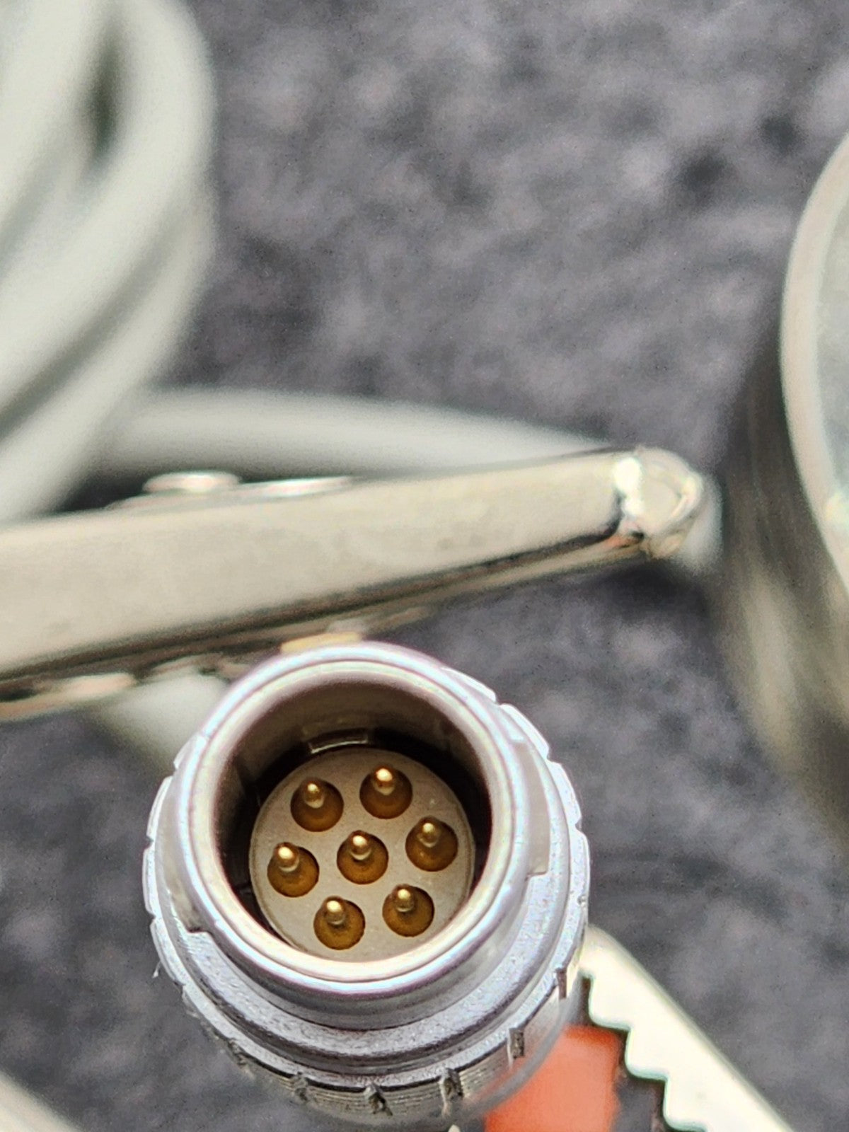 Bruel Kjaer Sound Level Meter Cable WL 1302 + Microphone Part