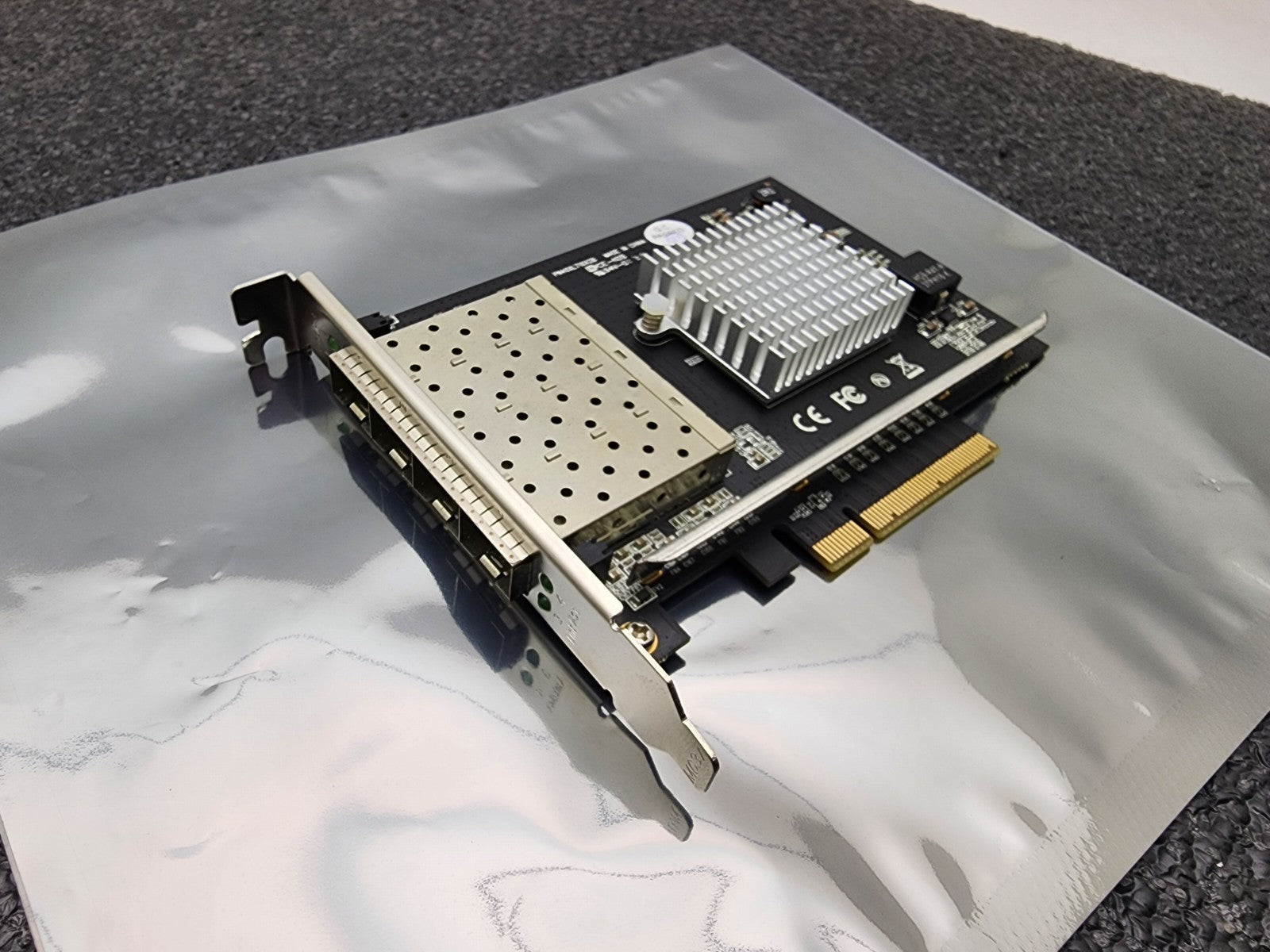 StarTech PEX10GSFP4I Quad-Port SFP+ Server Network PCI Full Height NIC Card