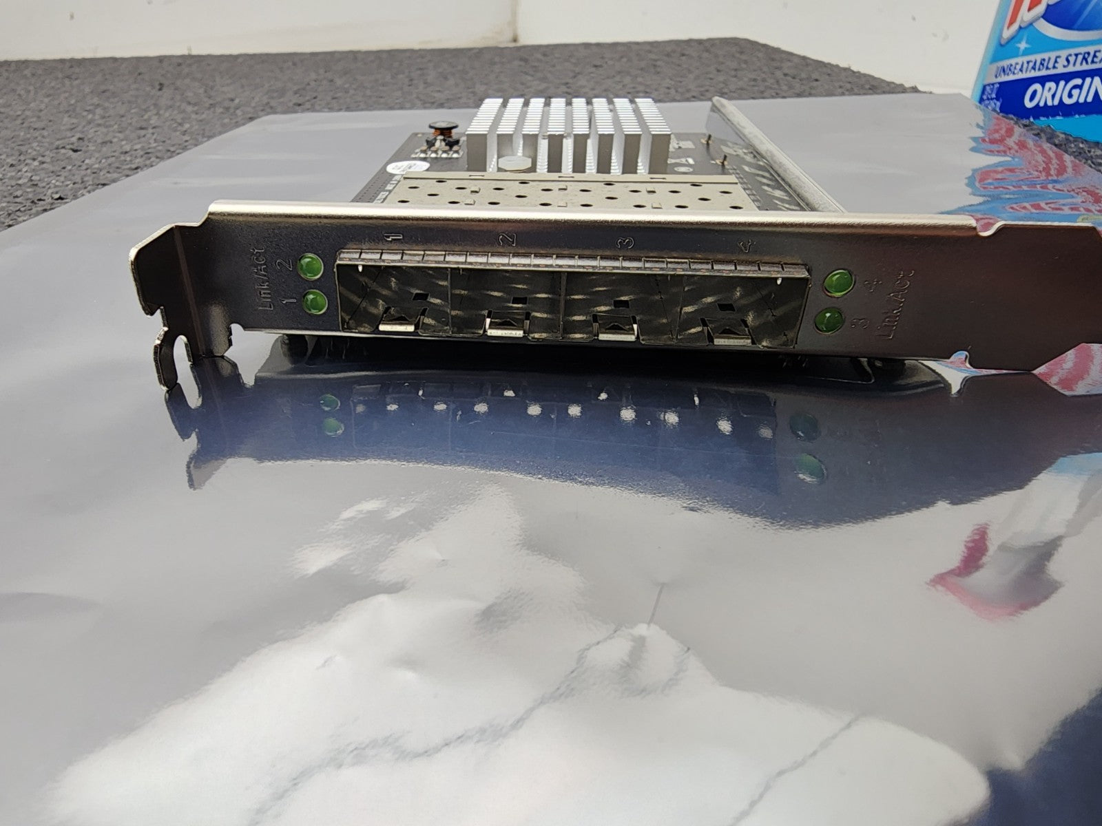 StarTech PEX10GSFP4I Quad-Port SFP+ Server Network PCI Full Height NIC Card