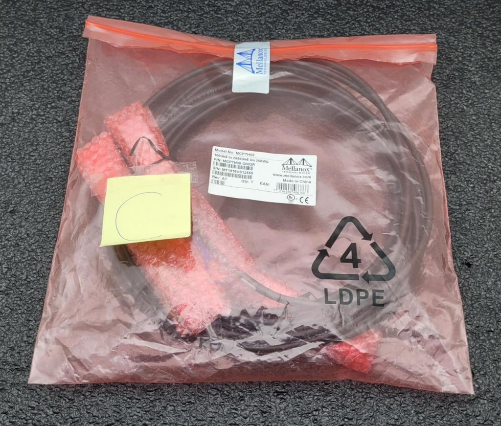 MELLANOX MCP7H00-G003R  HYBRID Cable ETH 100GbE TO 2X50GbE 3M 28AWG [C]