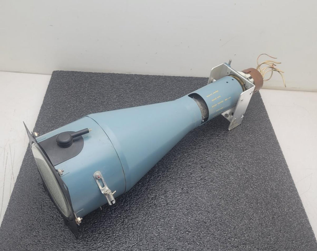 Vintage Round CRT Tektronix 5" Oscilloscope Cathode Ray Tube