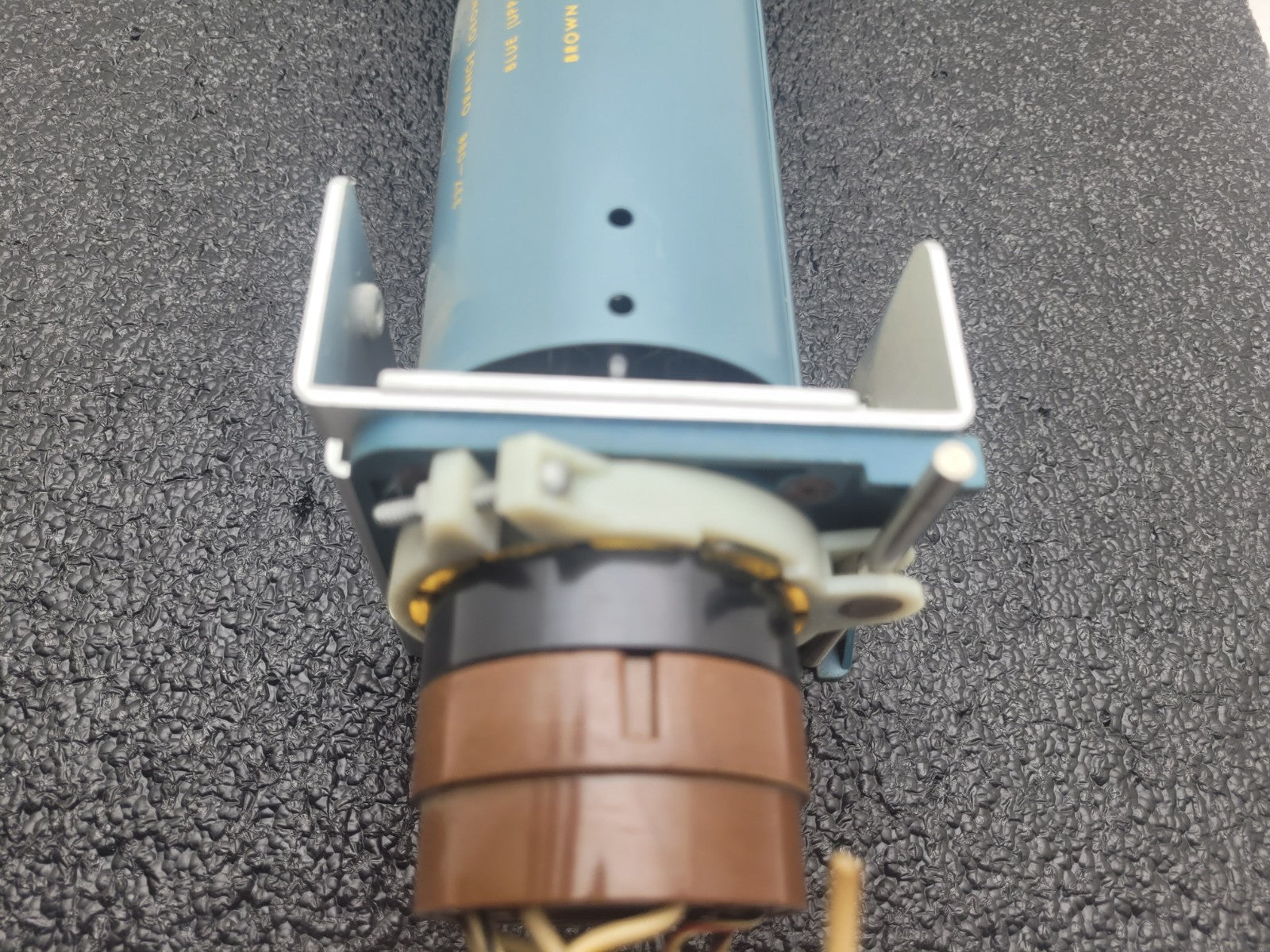 Vintage Round CRT Tektronix 5" Oscilloscope Cathode Ray Tube