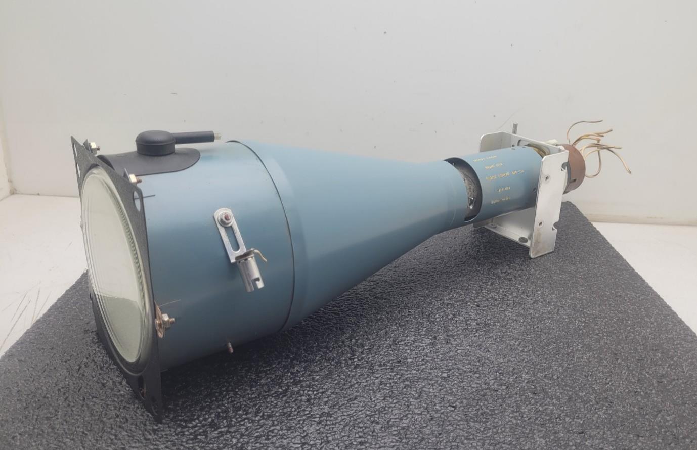 Vintage Round CRT Tektronix 5" Oscilloscope Cathode Ray Tube