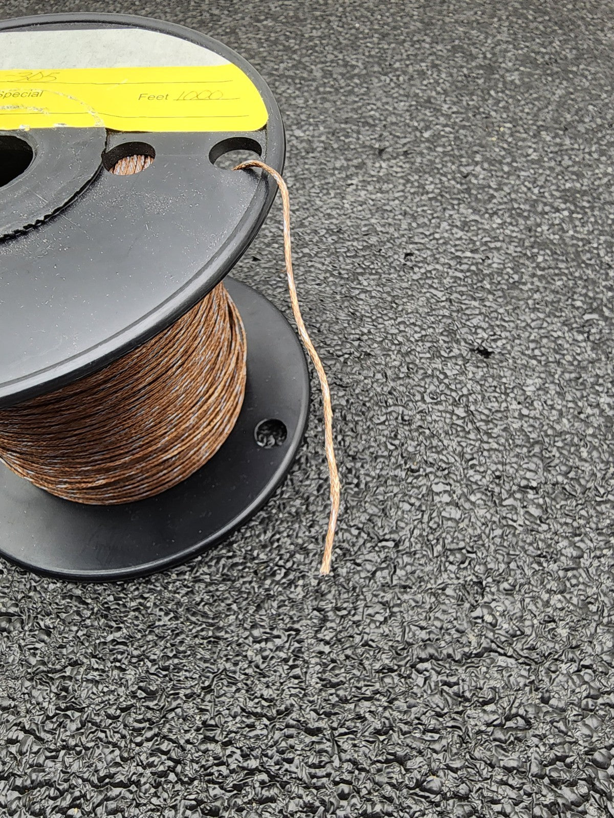 Digi-Sense 08542-05 30-Gauge Type-T Thermocouple Wire Glass Braid Partial Roll