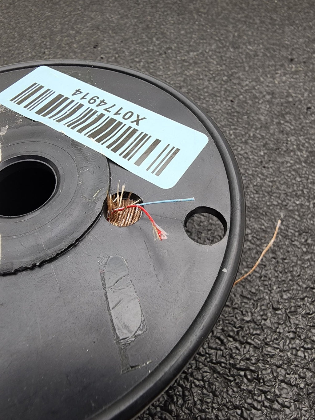 Digi-Sense 08542-05 30-Gauge Type-T Thermocouple Wire Glass Braid Partial Roll