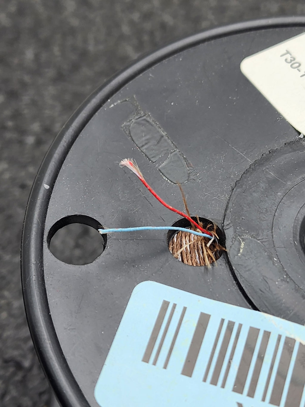 Digi-Sense 08542-05 30-Gauge Type-T Thermocouple Wire Glass Braid Partial Roll