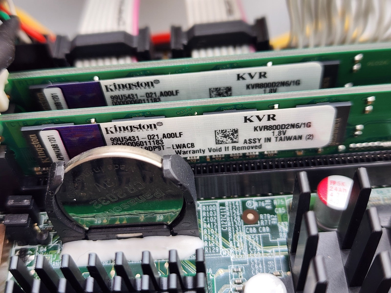 Advantech PCA-6105P5 REV B2 PCI DCOM Tough Case  PICOe-9452-R21 Motherbaord 4GB